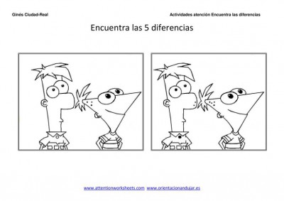 encuentra las diferencias dibujos animados para niños imagenes_5