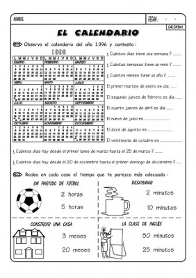 CALENDARIO