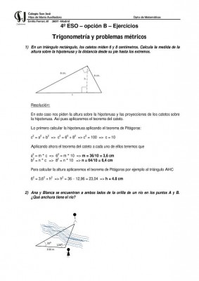 MATEMATICAS 4 ESO