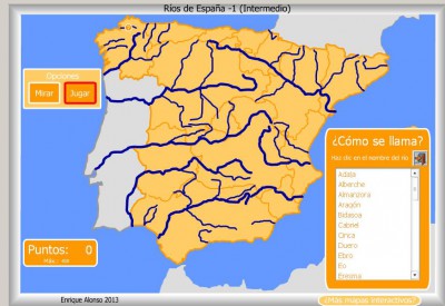 RIOS de España INTERMEDIO COMO SE LLAMA