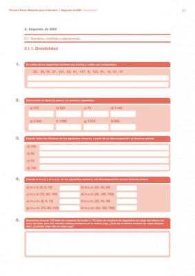 cuaderno de verano  matematicas 2 ESO imagen