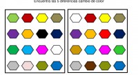 Encuentra las diferencias de colores de formas geométricas, es un ejercicio para potenciar la percepción visual y la atención en los niños. Actividades de estimulación de la inteligencia en niños […]