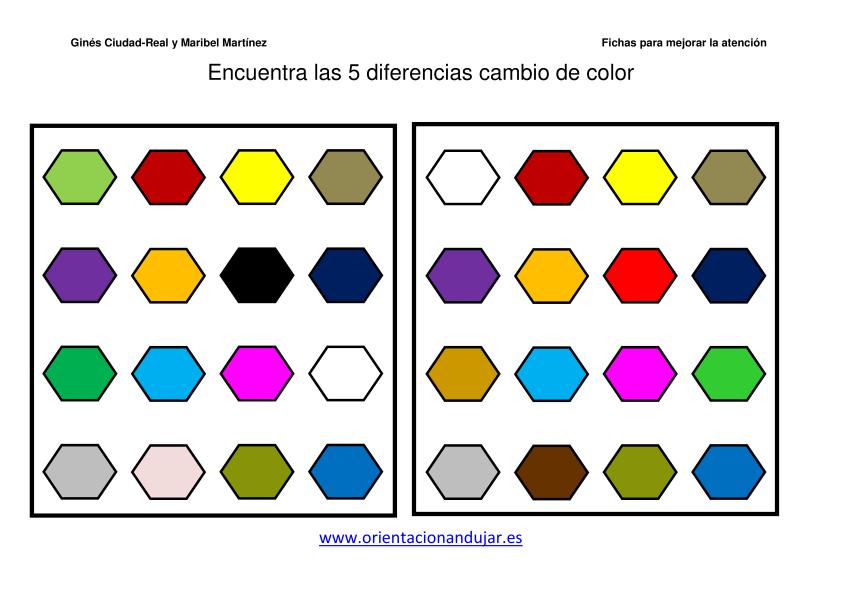 Encuentra las diferencias de colores de formas geométricas, es un ejercicio para potenciar la percepción visual y la atención en los niños. Actividades de estimulación de la inteligencia en niños […]
