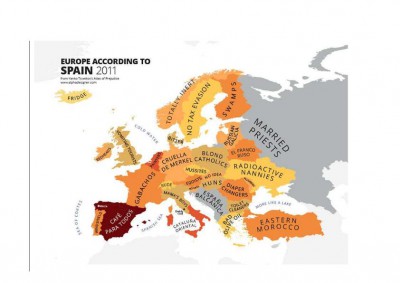 Mapas con estereotipos nacionales en todo el mundo