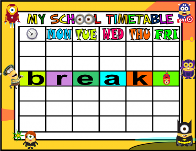 My School Timetable MINIOS