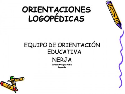 Programa de estimulación del lenguaje para alumnado de Educación Infantil. EOE NERJA