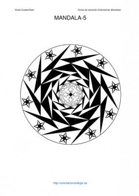 COLOREAMOS MANDALAS INICIO DE CURSO EJEMPLO