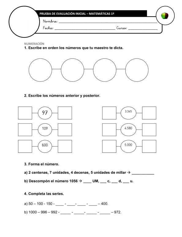 Nuevas pruebas de evaluación inicial segundo ciclo primaria 2013 ... Nuevas pruebas de evaluación inicial segundo ciclo primaria 2013 ...