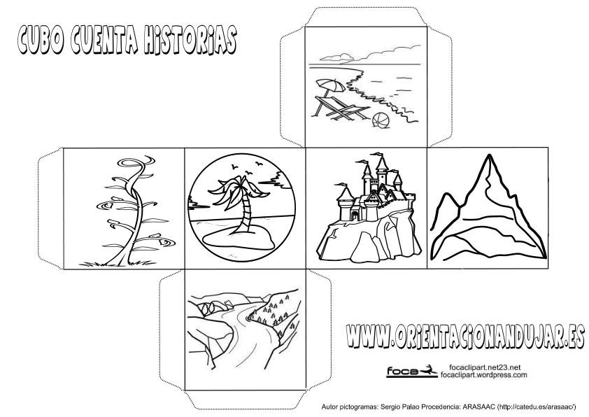 Dados cuenta historias Story cubes I -Orientacion Andujar