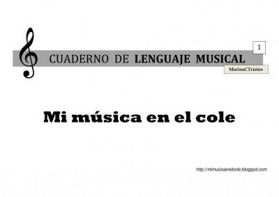 lenguaje musical 1 MUSICA PRIMARIA