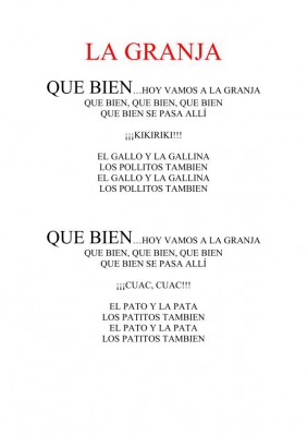 EL SONIDO DE LOS ANIMALES LA GRANJA CANCION INFANTIL IMAGEN_2