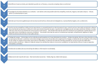 Fases para el estudio de caso