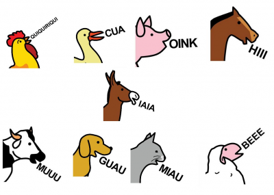 ONOMATOPEYAS ANIMALES