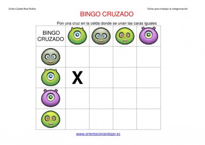 bingo cruzado halloween  matriz 4x4 IMAGEN 1