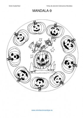 coleccion de mandalas de halloween IMAGENES_10