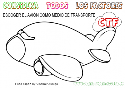 ctf primaria ESCOJER UN AVION