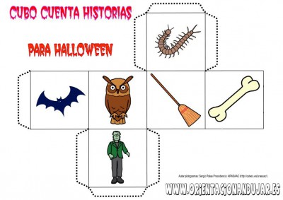 dados contadores de historias medios HALLOWEEN 2 IMAGEN