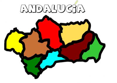 COMUNIDAD ANDALUZA COLOREADA