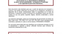 PROCESO PARA APRENDER A PENSAR DESARROLLAR LA INTELIGENCIA  – LA CREATIVIDAD Y LLEGAR A LA TOMA DE DECISIONES Con frecuencia las personas tienden a reaccionar ante problemas o situaciones que […]