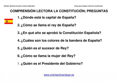 comprension lectora de la presentacion infantil y primer ciclo de primaria