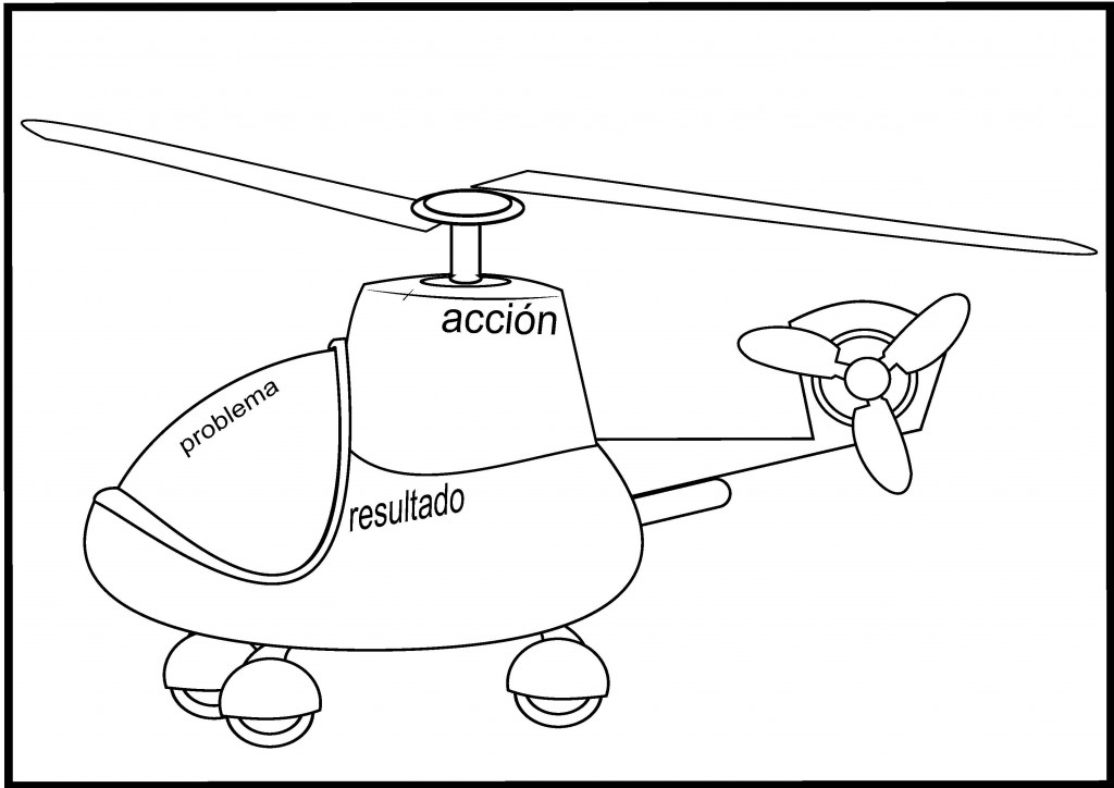organizador grafico PAR HELICÓPTERO Orientación Andújar