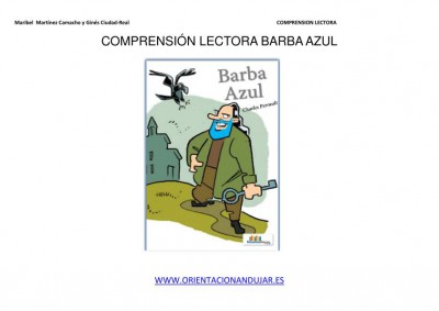 COMPRENSIÓN LECTORA BARBA AZUL IMAGENES 1