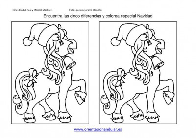 ENCUENTRA LAS DIFERENCIAS ESPECIAL NAVIDAD 2013 FICHA 1 imagen1