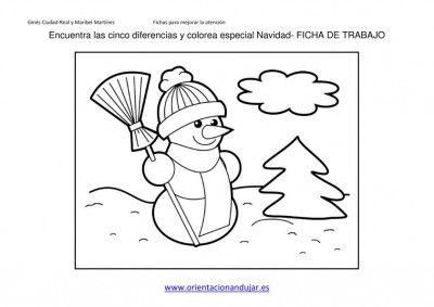 ENCUENTRA LAS DIFERENCIAS ESPECIAL NAVIDAD 2013 FICHA 2 imagen 2
