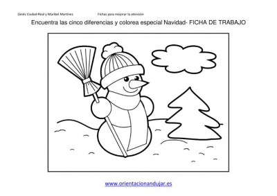 ENCUENTRA LAS DIFERENCIAS ESPECIAL NAVIDAD 2013 FICHA 2 imagen 2