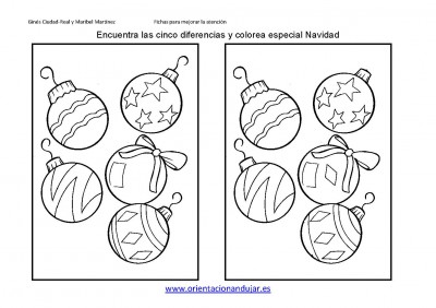 ENCUENTRA LAS DIFERENCIAS ESPECIAL NAVIDAD 2013 FICHA 6_Página_1