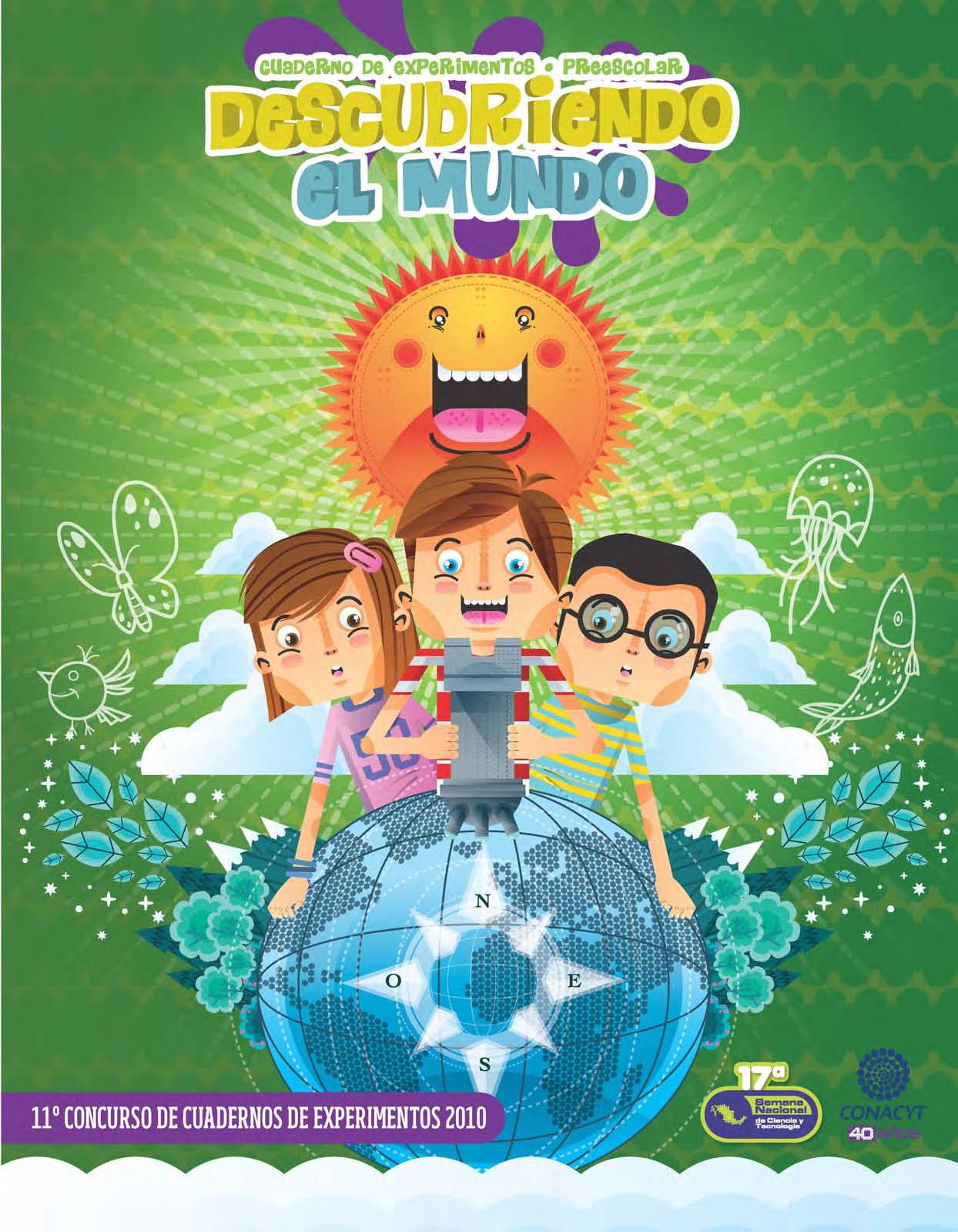 Páginas desdecuaderno de experimentos descubriendo el mundo PORTADA -  Orientación Andújar - Recursos Educativos
