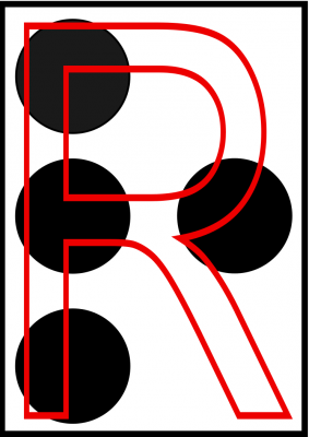 braille letra R