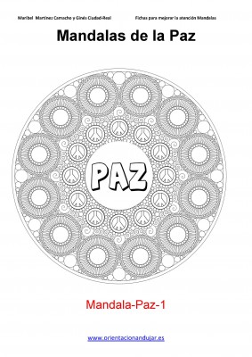 Coloreamos las Mandalas de la  paz 2014 de Orientacion Andujar_Página_02