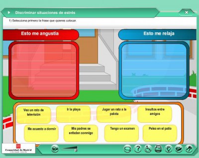 Situaciones de estrés y relajación