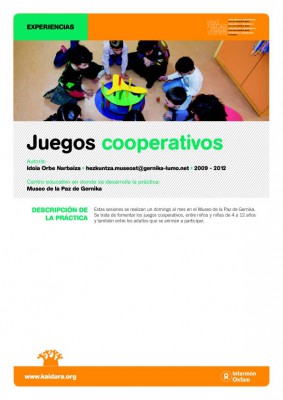 juegos cooperativos Museo de la Paz de Gernika