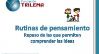 Compartimos con todos vosotros este fantástico material de la Fundacion Trilema: TRILEMA es un equipo de profesionales especializado en formación, innovación y gestión del cambio en el mundo de la educación. Comenzamos […]