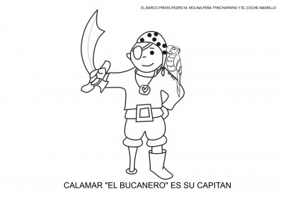 fichas para colorear el barco pirata carnaval (1)