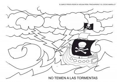 fichas para colorear el barco pirata carnaval (13)