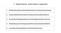 Conciencia léxica: capacidad para identificar y manipular las palabras que componen una frase. Segmentación: La segmentación y conciencia léxica se define como la capacidad para percibir que una oración o […]