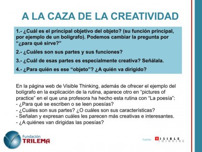 Rutinas de pensamiento  para la creatividad en imagenes_2