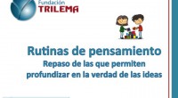 Compartimos con todos vosotros este fantástico material de la Fundacion Trilema: TRILEMA es un equipo de profesionales especializado en formación, innovación y gestión del cambio en el mundo de la educación. Comenzamos […]