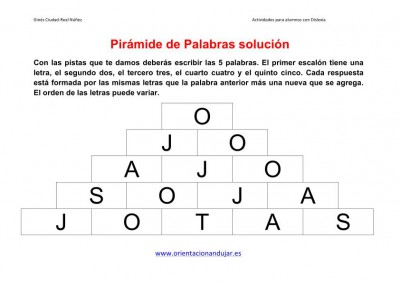 piramide de palabras o letras ficha de trabajo 1  imagen 3 solucion