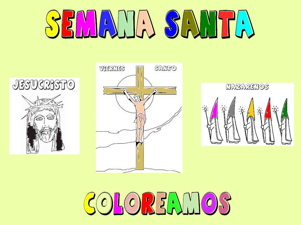 SEMANA SANTA PARA NIÑOS 