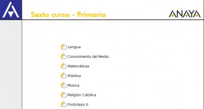 RECURSOS INTERACTIVOS ANAYA TERCER CICLO