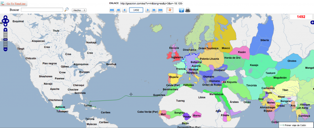Fantástico recurso para trabajar en nuestras clases de Historia y Geografía y conocimiento del medio. Os presentamos  un atlas histórico mundial en el que vamos a poder seleccionar qué tipo de mapa queremos […]