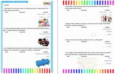 Colección de problemas 5º primaria