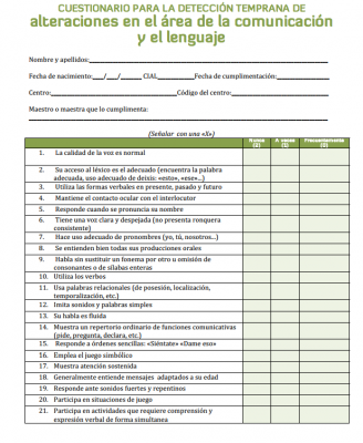 Guía para la detección temprana de discapacidades, trastornos,  dificultades de aprendizaje y  altas capacidades intelectuales IMAGEN 2