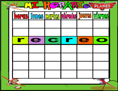 plantilla horario horario planes 6 horas 2