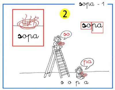 LETRA S DE SOPA