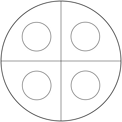Mandala  de circulos 1